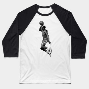 Michael Jordan Dunk  // Drawing Art Baseball T-Shirt